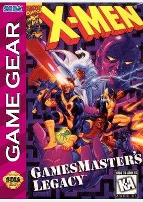 X-MEN:GAMEMASTERS LEGACY - Sega Game Gear