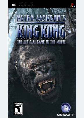 KING KONG BY PETER JACKSON - PSP