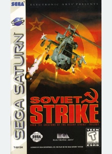 SOVIET STRIKE - Sega Saturn