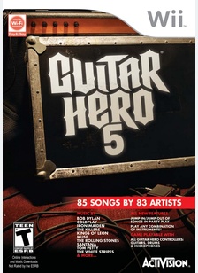 GUITAR HERO V (GAME) - Nintendo Wii