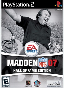 MADDEN NFL 07:HALL OF FAME ED - Playstation 2