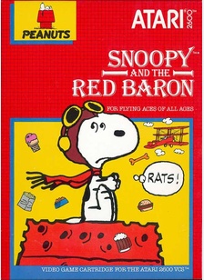 SNOOPY VS THE RED BARON - Atari 2600
