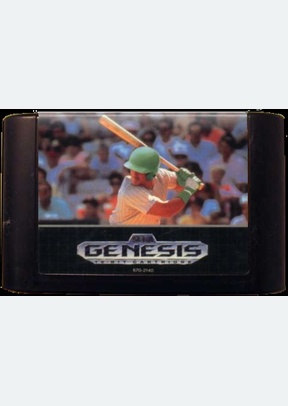 SPORTS TALK BASEBALL - Sega Genesis
