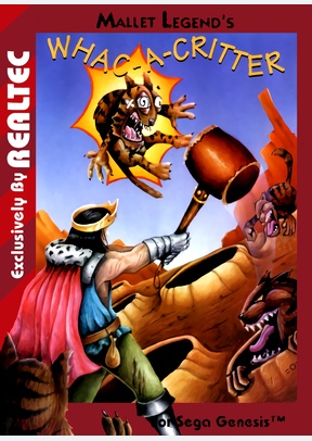 WHAC-A-CRITTER - Sega Genesis