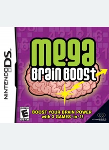 MEGA BRAIN BOOST - Nintendo DS