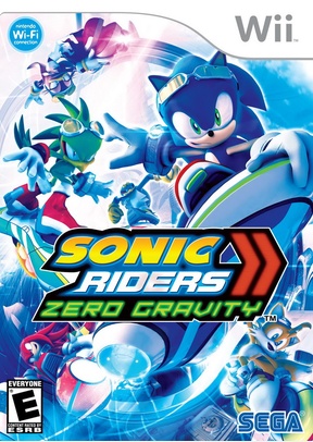 SONIC RIDERS:ZERO GRAVITY - Nintendo Wii