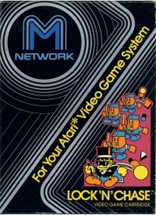 LOCK N CHASE - Atari 2600