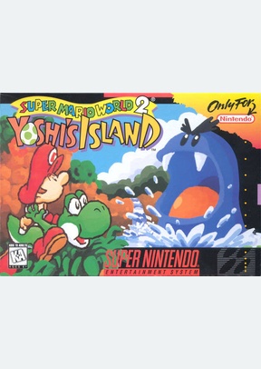 SUPER MARIO WORLD 2:YOSHIS - Super Nintendo