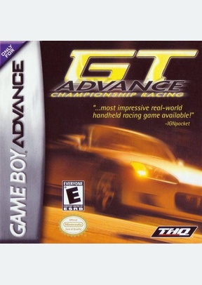 GT ADV:CHAMPIONSHIP RACING 1/2 - Game Boy Advanced