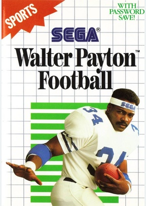 WALTER PAYTON FOOTBALL - Sega Master System