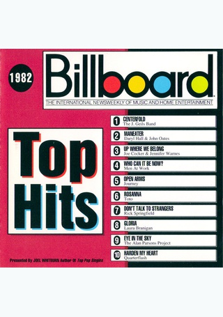 BILLBOARD TOP HITS 1982 - Products | Vintage Stock / Movie Trading Co ...