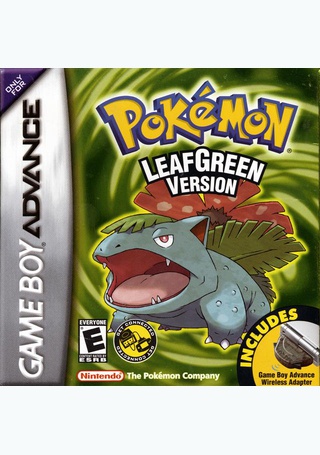 Pokemon Green Version Gameboy Nintendo Game