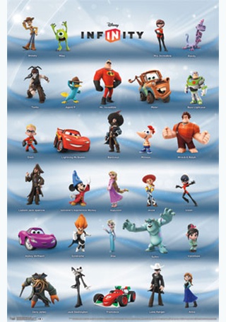 disney infinity pixar characters