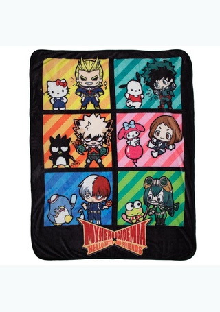 my hero academia x hello kitty plush