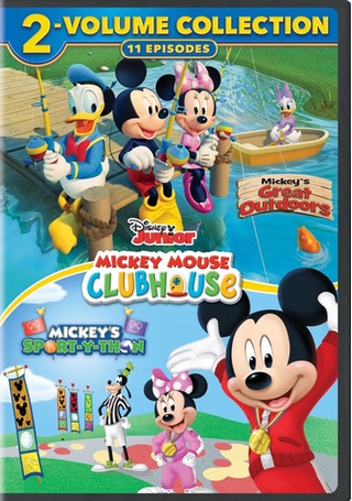 Disney, Media, 4 Disney Mickey Mouse Clubhouse Dvds