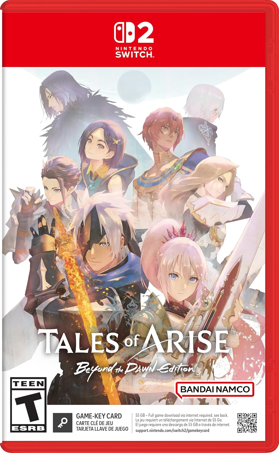 TALES OF ARISE:BEYOND THE DAWN - SWITCH 2 (KEY CARD