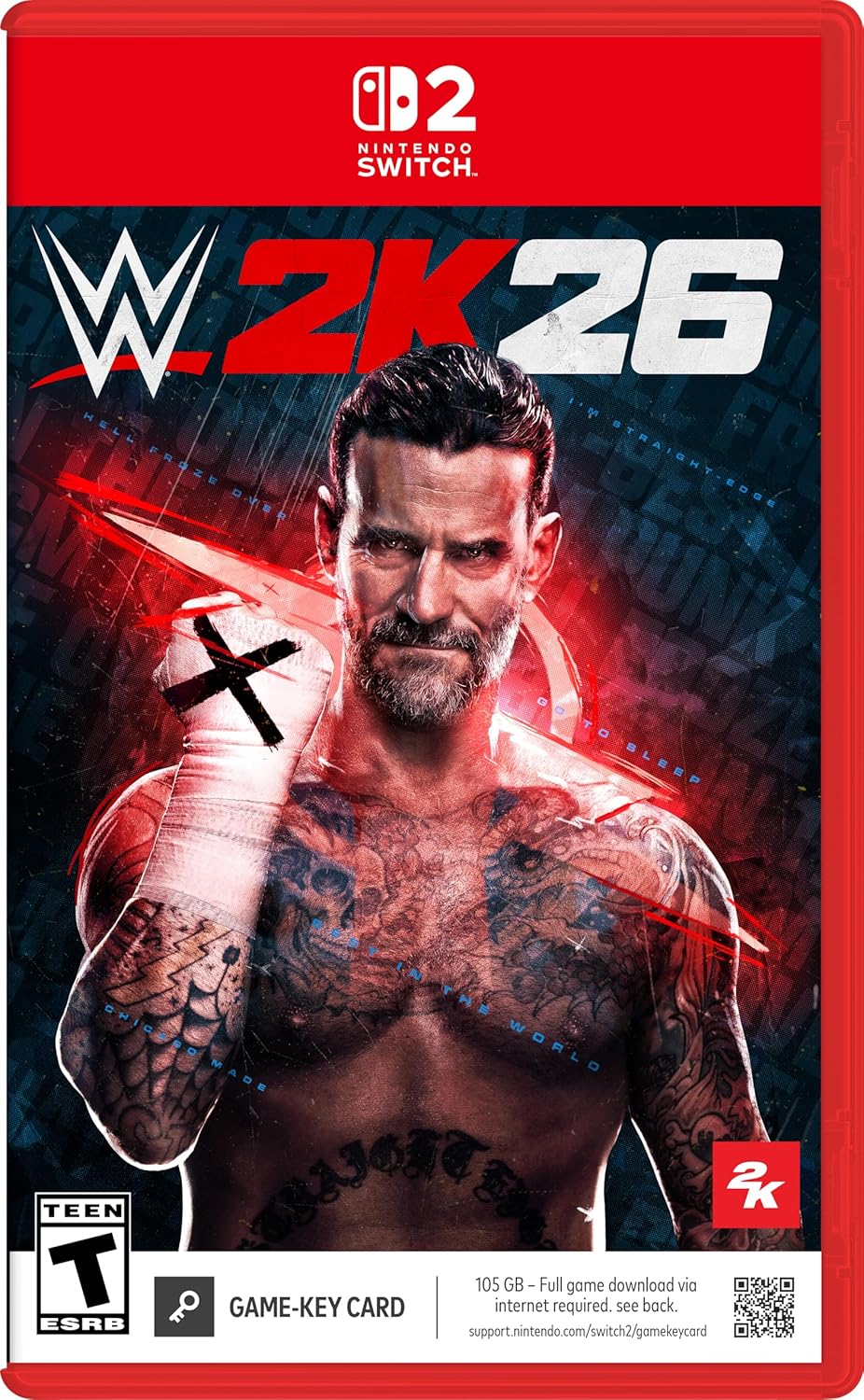 WWE 2K26 - SWITCH 2 (KEY CARD