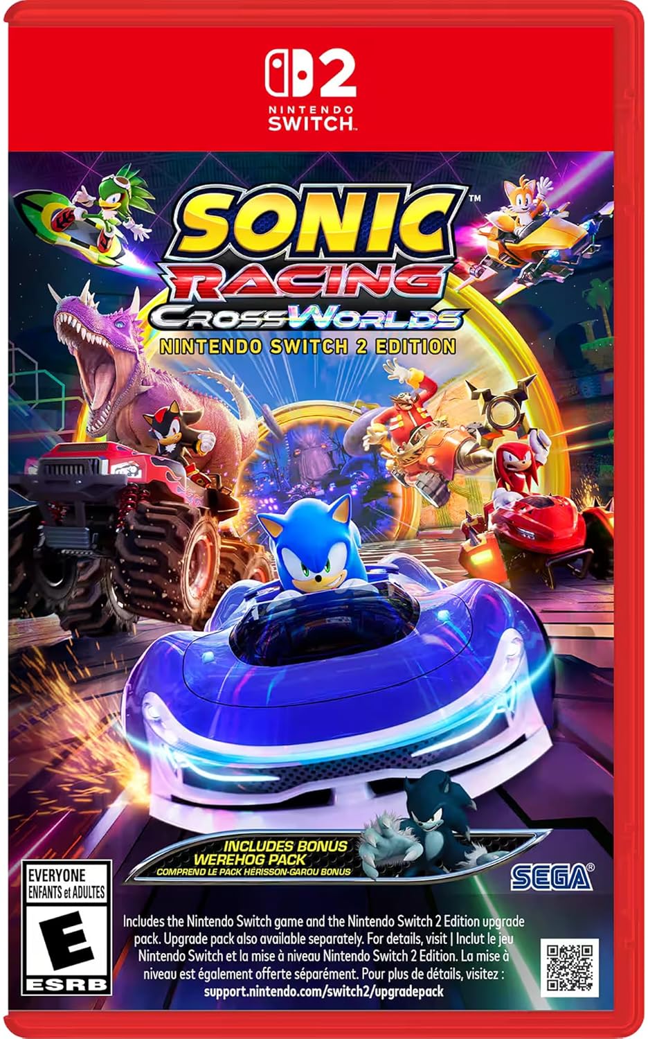 SONIC RACING:CROSSWORLDS - SWITCH 2 - USED