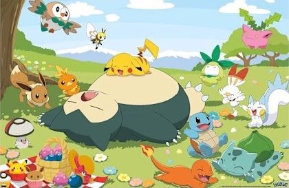 Pokemon - Snorlax Picnic - NEW