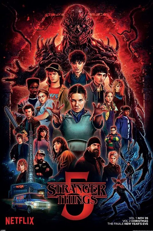Stranger Things 5 - One Sheet - NEW