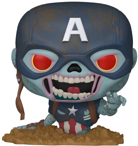 POP! ZOMBIE CAPTAIN AMERICA - NEW