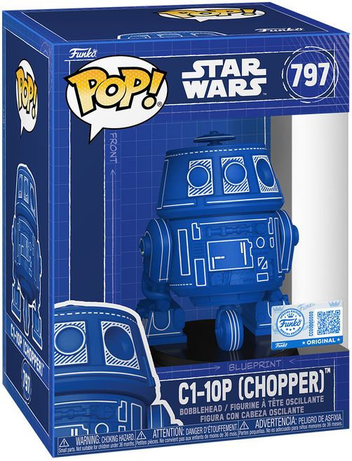 POP! C1-10P CHOPPER BLUEPRINT - NEW
