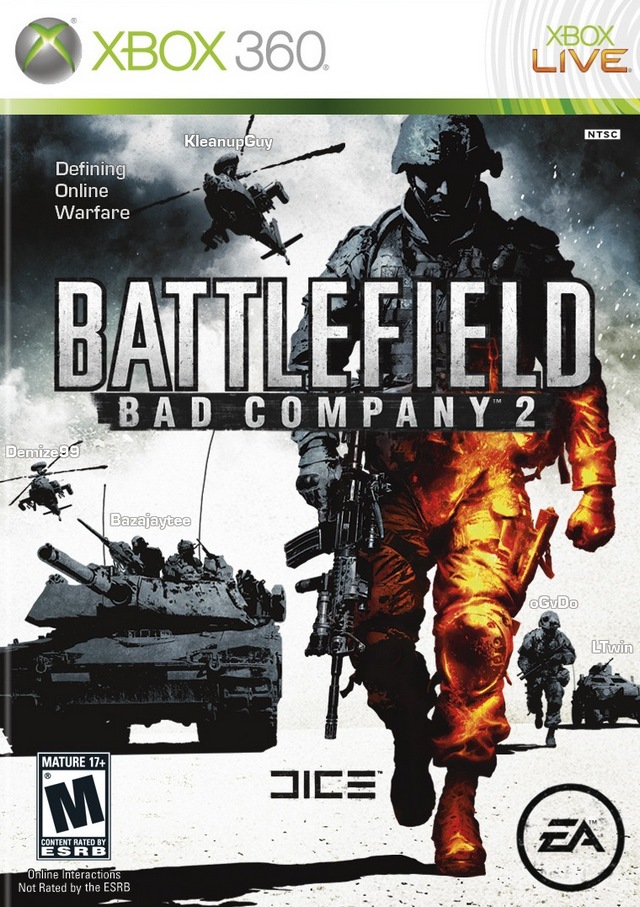 BATTLEFIELD BAD COMPANY 2 - Xbox 360 - USED