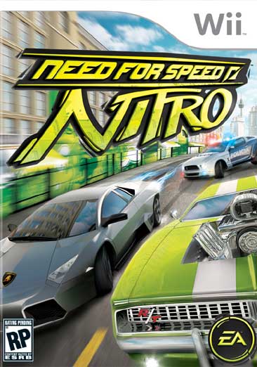 NEED FOR SPEED NITRO - Nintendo Wii Wii - USED