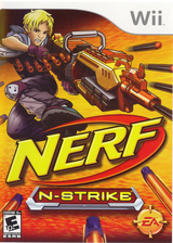 NERF N STRIKE (GAME) - Nintendo Wii Wii - USED