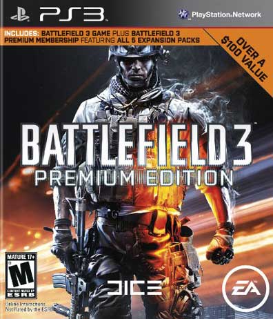 BATTLEFIELD 3:PREM ED - Playstation 3 - USED