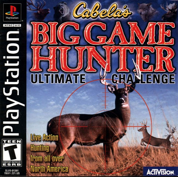 CABELAS BIG GAME HUNTER:ULT - Playstation (PS1) - USED