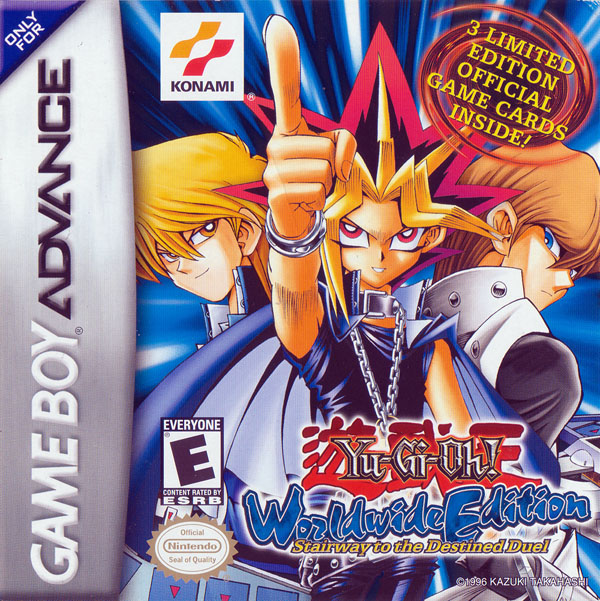 YUGIOH WORLDWIDE ED:STAIRWAY - Game Boy Advanced - USED