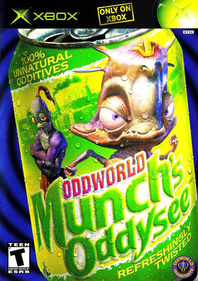 ODDWORLD:MUNCHS ODDYSEE - Xbox - USED