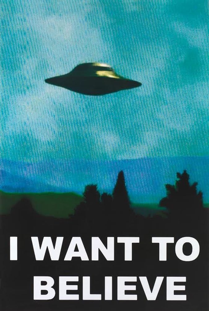 I Want to Believe - UFO - NEW