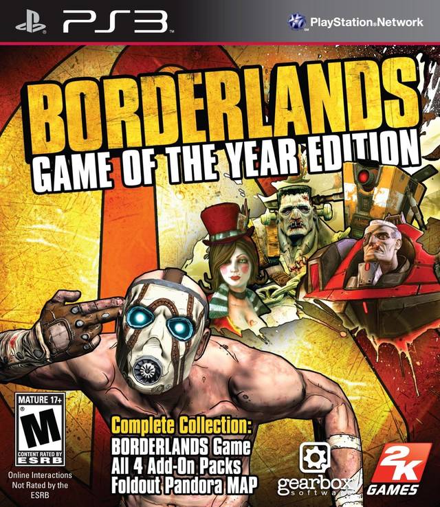 BORDERLANDS:GOTY ED - Playstation 3 - USED