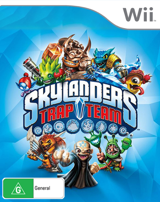 SKYLANDERS:TRAP TEAM (GAME) - Nintendo Wii Wii - USED