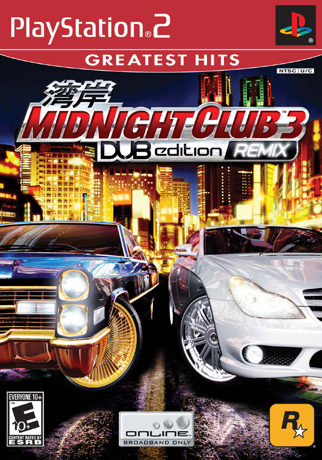 MIDNIGHT CLUB 3:DUB EDITION RE - Playstation 2 - USED