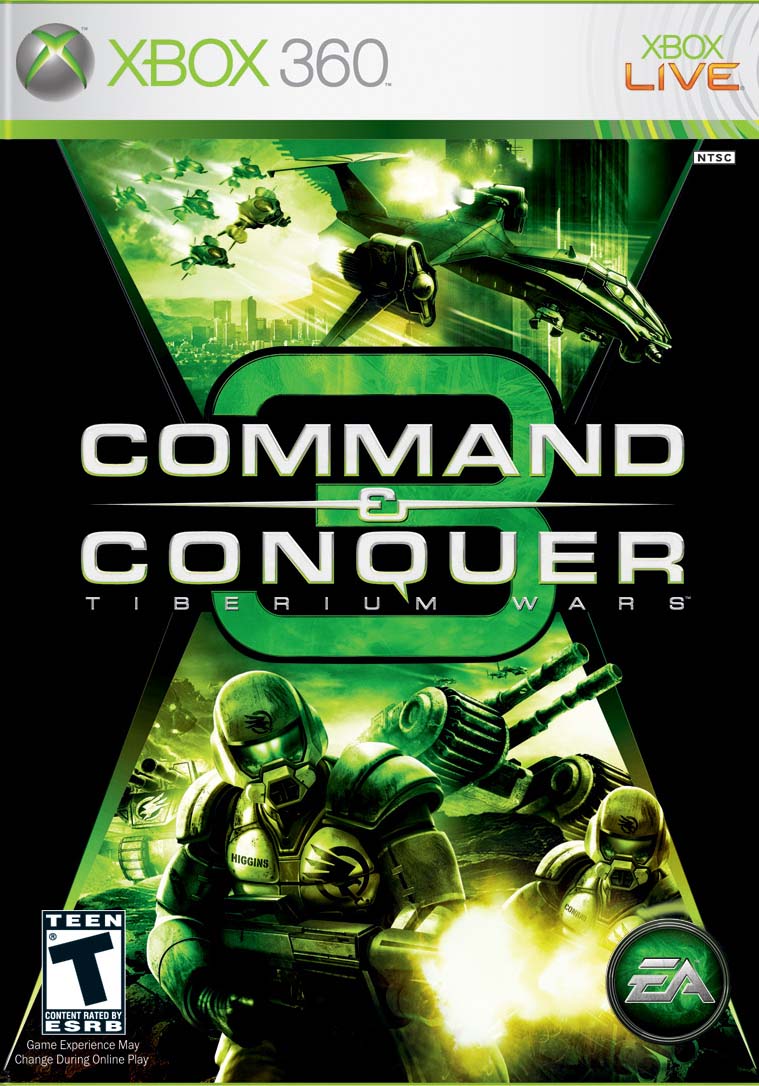 COMMAND & CONQUER 3:TIBERIUM - Xbox 360 - USED