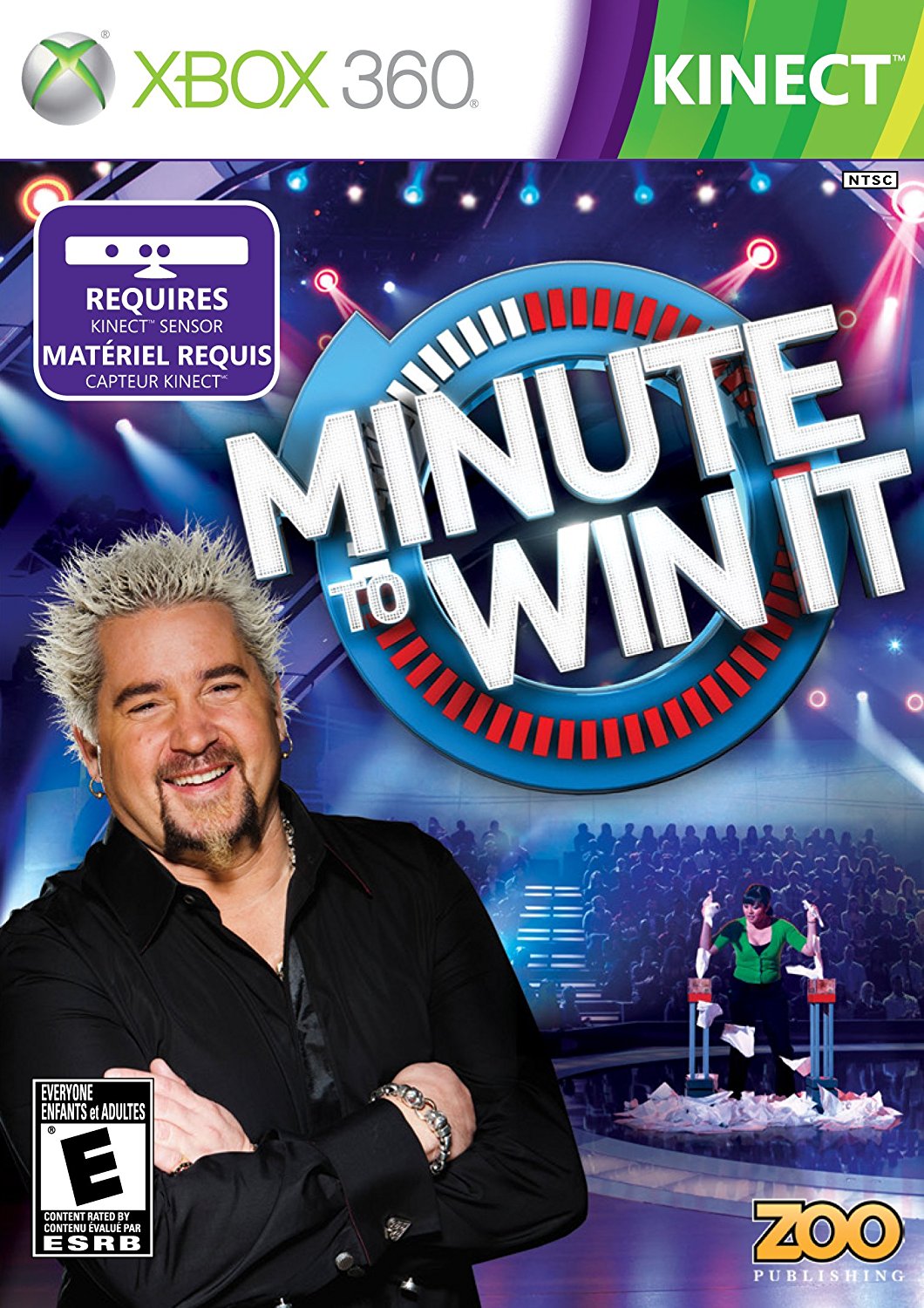 MINUTE TO WIN IT - Xbox 360 (Kinect
