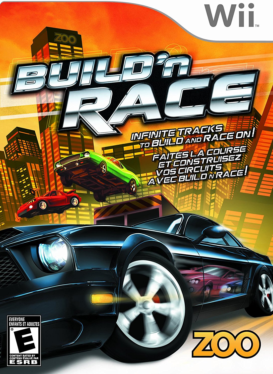 BUILD N RACE SPEED DEMONS - Nintendo Wii Wii - USED