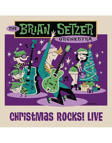 Brian Setzer: Christmas Rocks Live - NEW