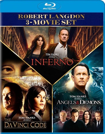 Robert Langdon 3-Movie Set - NEW