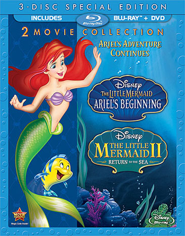 The Little Mermaid II: Return To The Sea / The Little Mermaid: Ariel's Beginning - USED