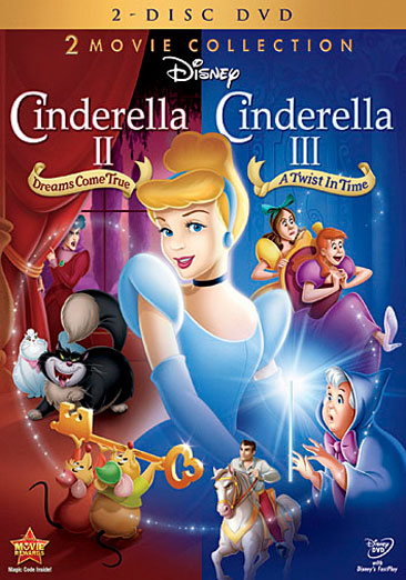Cinderella 2: Dreams Come True / Cinderella 3: A Twist in Time - USED
