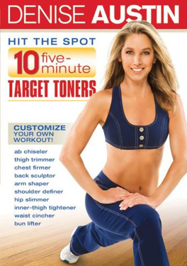 Denise Austin: Hit The Spot 10 Five Minute Target Toners - NEW