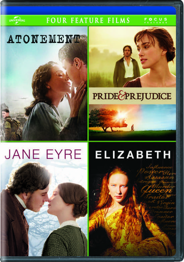 Atonement / Pride & Prejudice / Jane Eyre / Elizabeth - NEW