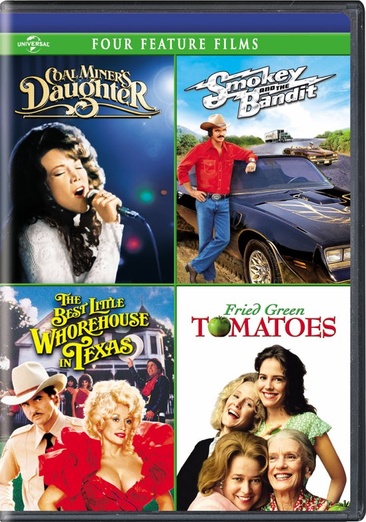 Coal Miner's Daughter / Smokey and the Bandit / The Best Little Whorehouse in Texas / Fried Green Tomatoes - NEW