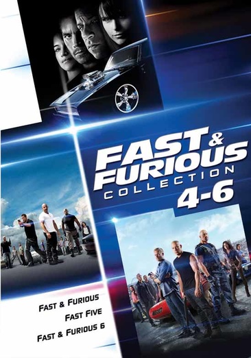 Fast & Furious Collection 4-6 - USED