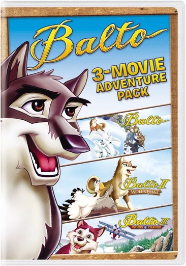 Balto 3-Movie Family Fun Pack - NEW