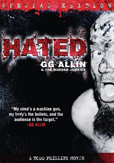 GG Allin: Hated - NEW